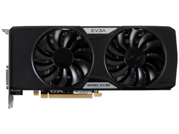 Tarjeta de Video EVGA NVIDIA GeForce GTX 960 Super SC, 2 GB GDDR5, DisplayPort, HDMI, DVI, Puerto PCI Express 3.0.
