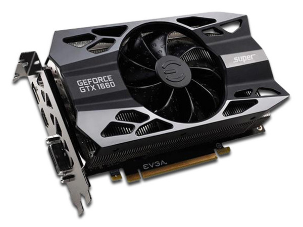 Tarjeta de Video NVIDIA GeForce GTX 1660 SUPER EVGA Super Black Gaming, 6GB GDDR6, 1xHDMI, 1xDVI, 1xDisplayPort, PCI Express x16