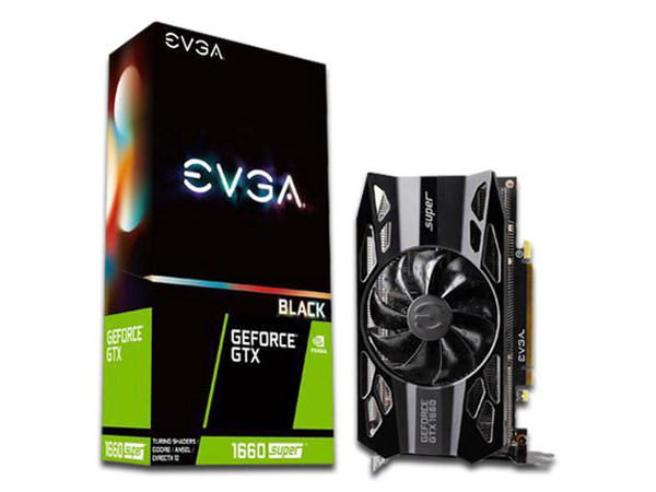 Tarjeta de Video NVIDIA GeForce GTX 1660 SUPER EVGA Super Black Gaming, 6GB GDDR6, 1xHDMI, 1xDVI, 1xDisplayPort, PCI Express x16