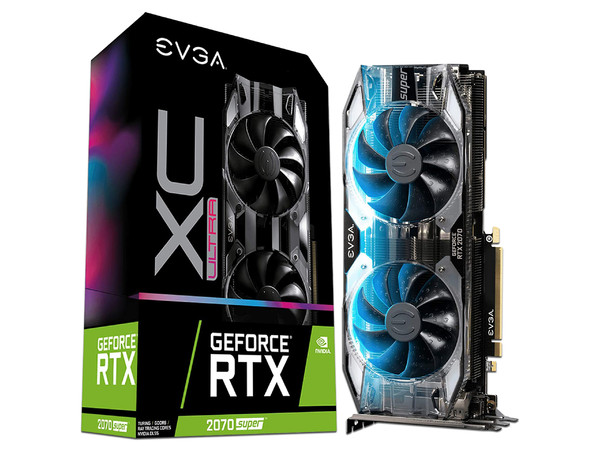 Tarjeta de Video NVIDIA GeForce RTX 2070 SUPER EVGA XC ULTRA GAMING, 8GB GDDR6, 1xHDMI, 1xUSB-C, 3xDisplayPort, PCI Express 3.0.