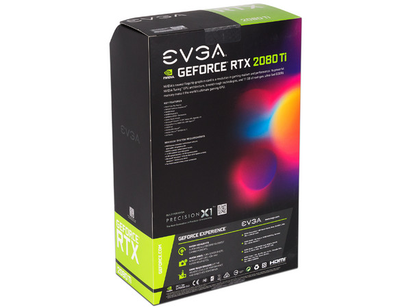 Tarjeta de Video NVIDIA GeForce RTX 2080 Ti EVGA BLACK EDITION GAMING, 11GB GDDR6, 1xHDMI, 1xUSB-C, 3xDisplayPort, PCI Express x16 3.0.