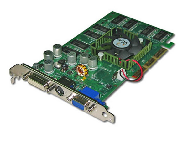 T. de Video eVGA GeForce FX 5500 Light con 256MB DDR, Salida a TV, AGP 8X.