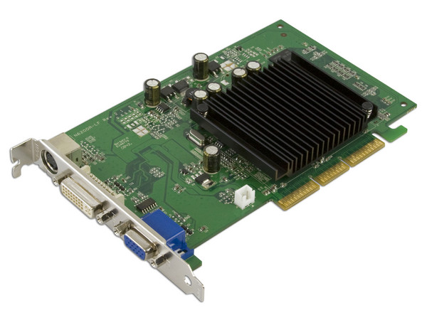 Tarjeta de Video EVGA NVIDIA GeForce 6200, 256MB DDR2, Salida a TV. AGP 8X.