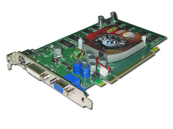 T. de Video eVGA GeForce 6600 con 256MB, Salida a TV. Puerto PCI Express x 16