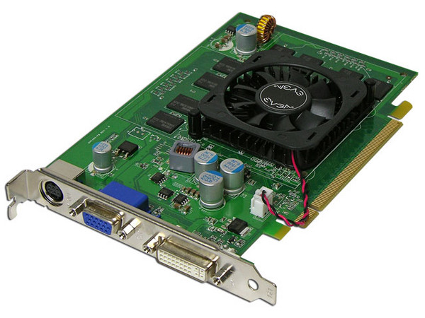 Tarjeta de Video EVGA NVIDIA GeForce 8500GT, 256MB DDR2, Salida a TV, 100% compatible con DirectX 10. Puerto PCI Express 16x