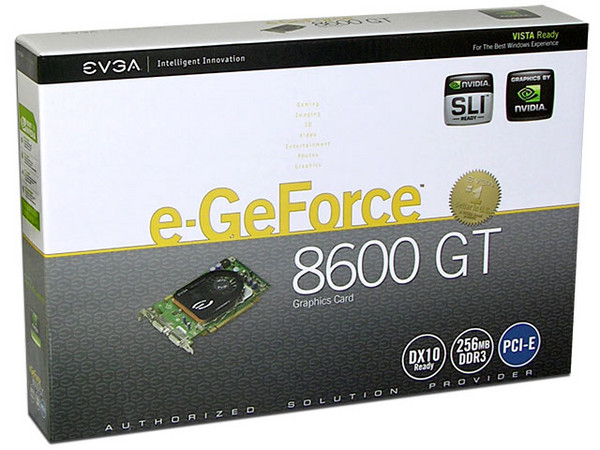 Tarjeta de Video EVGA NVIDIA GeForce 8600GT, 256MB DDR3, Salida a TV, 100% compatible con DirectX 10. Puerto PCI Express 16x