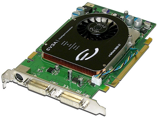 Tarjeta de Video EVGA NVIDIA GeForce 8600GT, 256MB DDR3, Salida a TV, 100% compatible con DirectX 10. Puerto PCI Express 16x