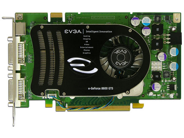 Tarjeta de Video EVGA NVIDIA GeForce 8600GTS, 256MB DDR3, Salida a TV, 100% compatible con DirectX 10. Puerto PCI Express 16x