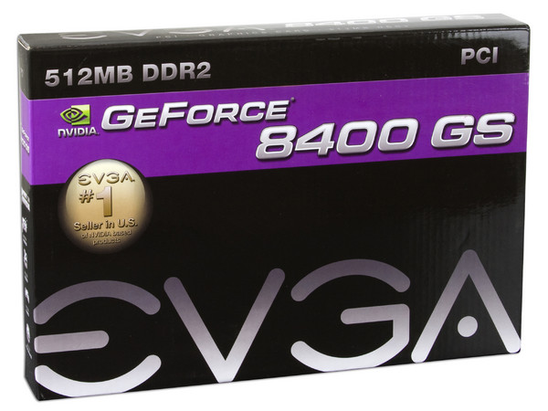 Tarjeta de Video EVGA NVIDIA GeForce 8400 GS, 512MB DDR2, Salida a TV. Puerto PCI