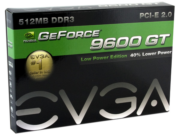 Tarjeta de Video EVGA NVIDIA GeForce 9600 GT Low Power Edition, 512MB DDR3, Salida a TV, DirectX 10. Puerto PCI Express 2.0