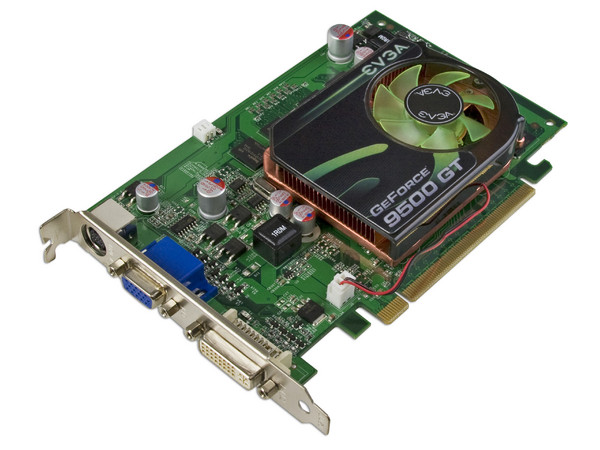 Tarjeta de Video EVGA NVIDIA GeForce 9500 GT, 512MB DDR2, Salida a TV, Puerto PCI Express 2.0