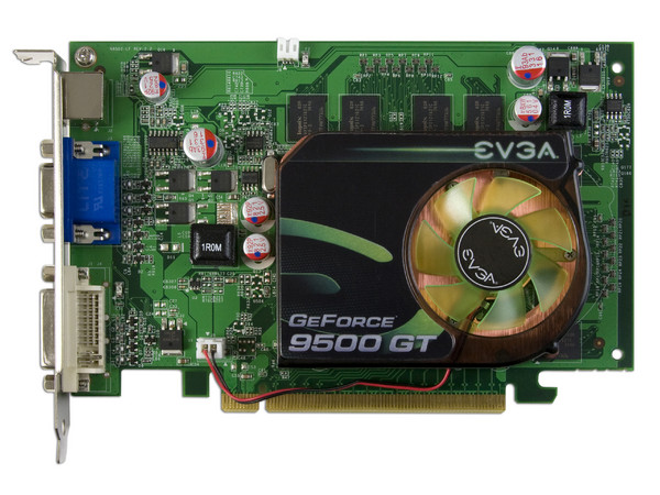 Tarjeta de Video EVGA NVIDIA GeForce 9500 GT, 512MB DDR2, Salida a TV, Puerto PCI Express 2.0