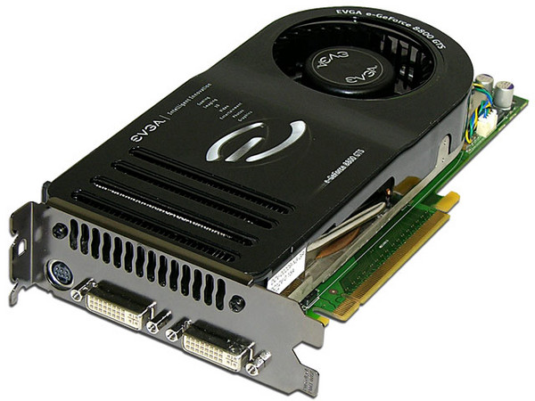 Tarjeta de Video EVGA GeForce 8800GTS, 640MB DDR3, Dual DVI, Salida a TV/HDTV. DirectX 10. PCI Express 16x