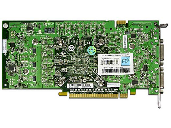Tarjeta de Video EVGA GeForce 8800GTS, 640MB DDR3, Dual DVI, Salida a TV/HDTV. DirectX 10. PCI Express 16x