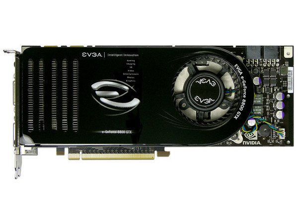 Tarjeta de Video EVGA GeForce 8800GTX, 768MB DDR3, Dual DVI, Salida a TV/HDTV. DirectX 10. PCI Express 16x