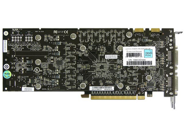 Tarjeta de Video EVGA GeForce 8800GTX, 768MB DDR3, Dual DVI, Salida a TV/HDTV. DirectX 10. PCI Express 16x