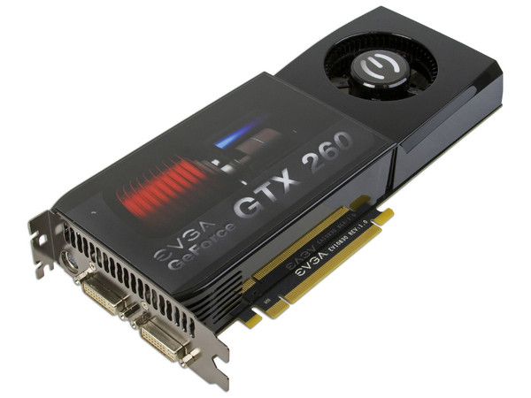 Tarjeta de Video EVGA NVIDIA GeForce GTX 260, 896MB DDR3. Puerto PCI Express 2.0