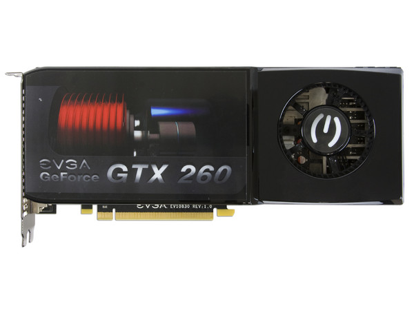 Tarjeta de Video EVGA NVIDIA GeForce GTX 260, 896MB DDR3. Puerto PCI Express 2.0