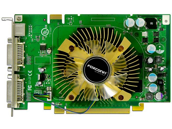 Tarjeta de Video Foxconn NVIDIA GeForce 8600GT, 256MB DDR3, Salida a TV, 100% compatible con DirectX 10. Puerto PCI Express 16x 