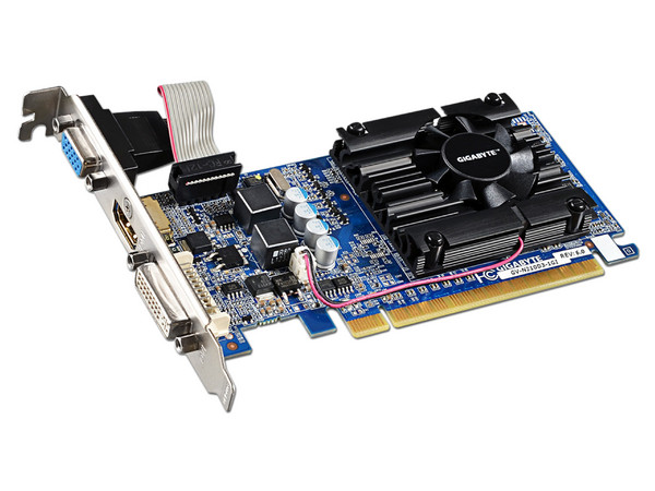 Tarjeta de Video Gigabyte NVIDIA GeForce 210, 1 GB GDDR3, HDMI, DVI, Puerto PCI Express 2.0.