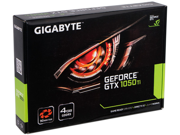 Tarjeta de Video NVIDIA GeForce GTX 1050 Ti Gigabyte, 4GB GDDR5, 1xHDMI, 1xDVI, 1xDisplayPort, PCI Express x16 3.0