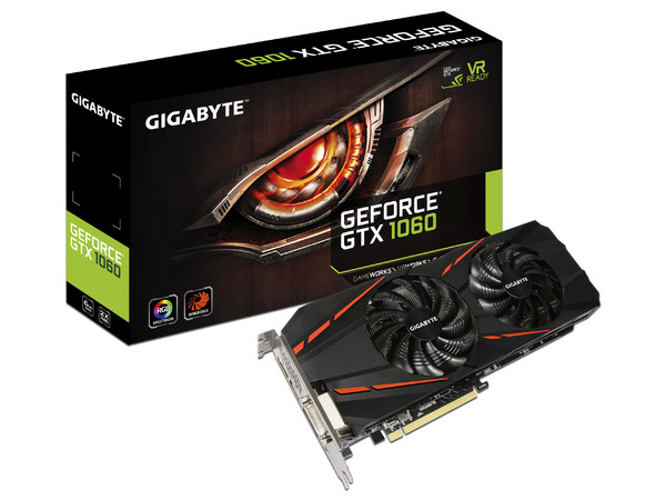 Tarjeta de Video NVIDIA GeForce GTX 1060 Gigabyte D5, 6GB GDDR5, 1xHDMI, 1xDVI, 3xDisplayPort, PCI Express x16 3.0.