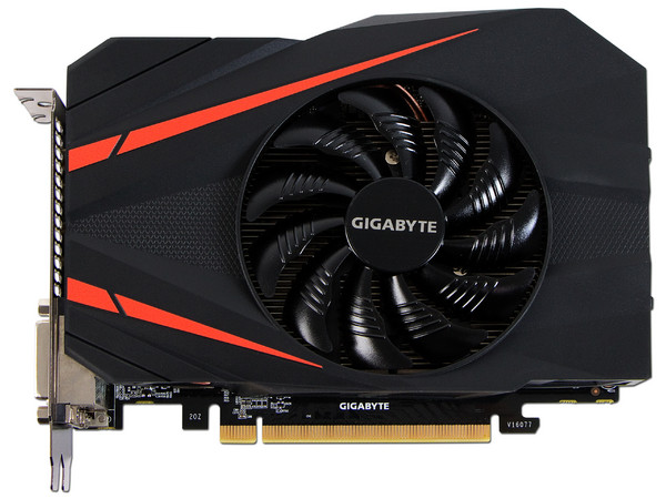 Tarjeta de Video NVIDIA Gigabyte GeForce GTX 1060 Mini ITX OC, 6GB GDDR5, 1xHDMI, 2xDVI, 1xDisplayPort, PCI Express x16 3.0.