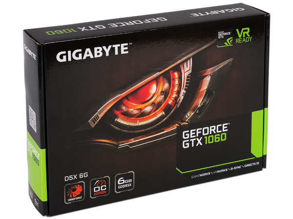Tarjeta de Video NVIDIA GeForce GTX 1060 Gigabyte Windforce OC, 6GB GDDR5, 1xHDMI, 1xDVI, 3xDisplayPort, PCI Express x16 3.0