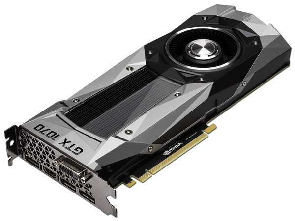 Tarjeta de Video NVIDIA Gigabyte GeForce GTX 1070 Founders Edition, 8GB GDDR5, 1xHDMI, 1xDVI, 3xDisplayPort, PCI Express x16 3.0