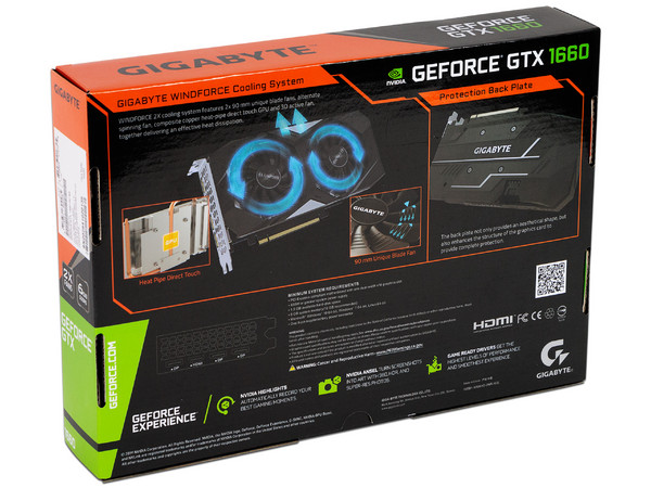Tarjeta de Video NVIDIA GeForce GTX 1660 GIGABYTE OC, 6GB GDDR5, 1xHDMI, 3xDisplayPort, PCI Express 3.0.