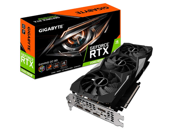 Tarjeta de Video Gigabyte NVIDIA GeForce RTX 2080 SUPER GAMING OC (Rev 2.0), 8GB GDDR6, 1xHDMI, 1xUSB-C, 3xDisplayPort, PCI Express x16 3.0.