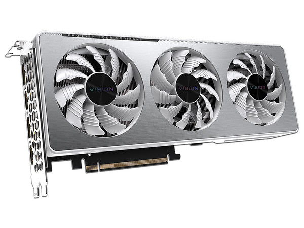 Tarjeta de Video NVIDIA GeForce RTX 3060 Gigabyte VISION OC, 12GB GDDR6, 2xHDMI, 2xDisplayPort, PCI Express x16 4.0