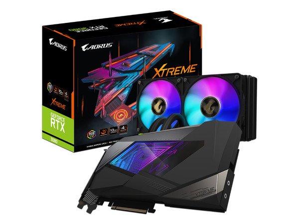 Tarjeta de Video NVIDIA GeForce RTX 3080 Gigabyte AORUS XTREME WATERFORCE 10G, GDDR6X, 1xHDMI, 3xDisplayPort, PCI Express x16 4.0.