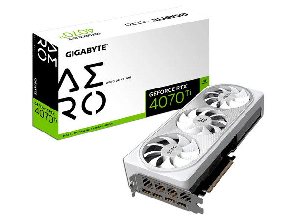 Tarjeta de Video NVIDIA GeForce RTX 4070 Ti AERO Gigabyte OC V2, 12GB GDDR6X, 1xHDMI, 3xDisplayPort, PCI Express 4.0.