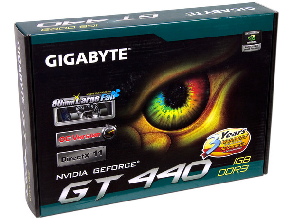 Tarjeta de Video Gigabyte NVIDIA GeForce GT 440, 1GB DDR3, HDMI, DVI. Puerto PCI Express 2.0