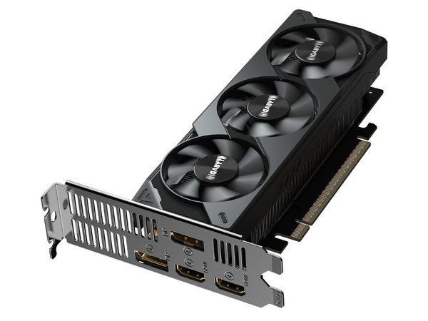 Tarjeta de Video NVIDIA GeForce RTX 5050 GIGABYTE OC Low Profile 8G, 8GB GDDR6, 2 x HDMI, 2 DisplayPort, 3 Ventiladores, PCI Express 5.0. (Caja abierta)