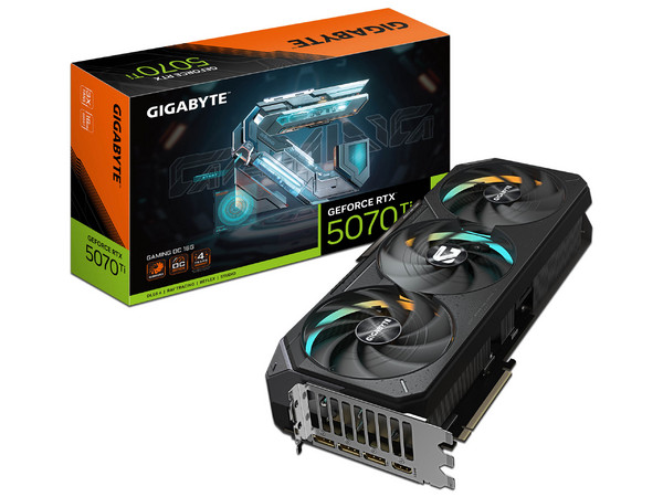 Tarjeta de Video NVIDIA GeForce RTX 5070 TI GIGABYTE GAMING OC 16G, 16GB GDDR7, 256 Bit, 1xHDMI, 3xDisplayPort, PCI Express 5.0