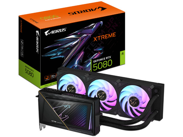 Tarjeta de Video NVIDIA GeForce RTX 5080 Gigabyte AORUS XTREME WATERFORCE 16G, 16GB GDDR7, 1xHDMI, 3xDisplayPort, PCI Express 5.0