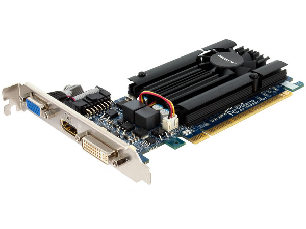 Tarjeta de Video Gigabyte NVIDIA GeForce GT 520 Versión OC, 1GB DDR3, HDMI DVI, DirectX 11, Puerto PCI Express 2.0