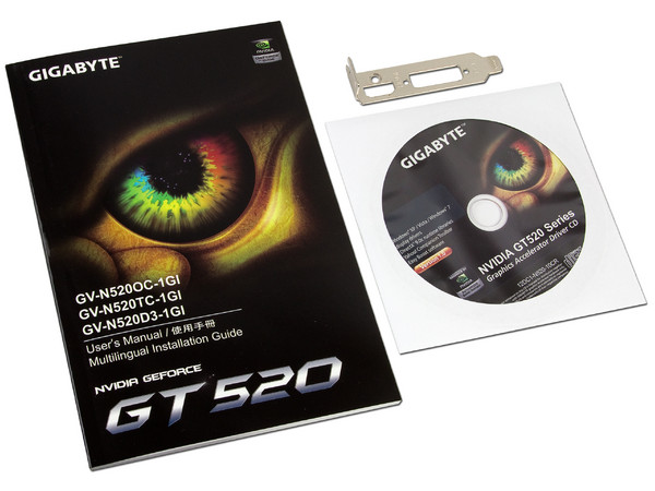 Tarjeta de Video Gigabyte NVIDIA GeForce GT 520 Versión OC, 1GB DDR3, HDMI DVI, DirectX 11, Puerto PCI Express 2.0