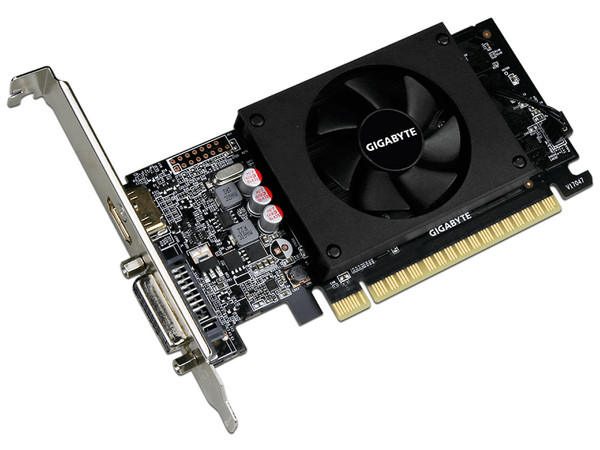 Tarjeta de Video NVIDIA GeForce GV-N710D5-1GL Rev 2.0 Gigabyte, 1GB GDDR5, 1xHDMI, 1xDVI, PCI Express x8 2.0