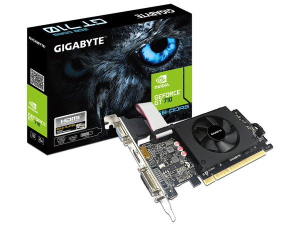 Tarjeta de Video NVIDIA GeForce GT 710 Gigabyte, 2GB GDDR5, 1xHDMI ...