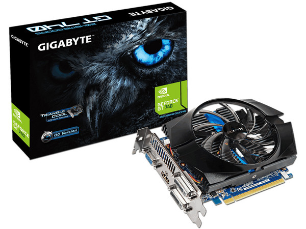 Tarjeta de Video NVIDIA Gigabyte GeForce GT 740, 2GB GDDR5, 1xHDMI, 2xDVI, 1xVGA, PCI Express 3.0