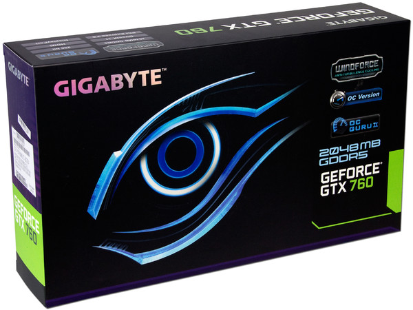 Tarjeta de Video Gigabyte NVIDIA GeForce GTX 760 OC Version, 2 GB GDDR5, DisplayPort, HDMI, DVI, Puerto PCI Express x16 3.0.
