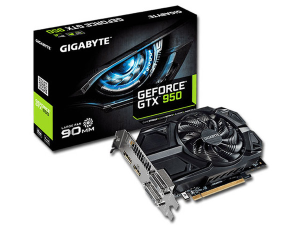 Tarjeta de Video NVIDIA Gigabyte GeForce GTX 950, 2GB GDDR5, PCI Express x16 3.0