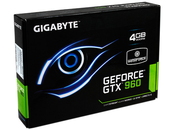 Tarjeta de Vídeo Gigabyte NVIDIA GeForce GTX 960, 4GB GDDR5, DisplayPort, HDMI, DVI. Puerto PCI Express 3.0.