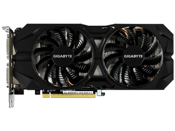 Tarjeta de Vídeo Gigabyte NVIDIA GeForce GTX 960, 4GB GDDR5, DisplayPort, HDMI, DVI. Puerto PCI Express 3.0.