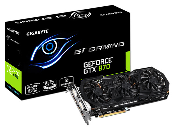 Tarjeta de Video Gigabyte NVIDIA GeForce GTX 970, 4 GB GDDR5, DisplayPort, HDMI, DVI, Puerto PCI Express 3.0.