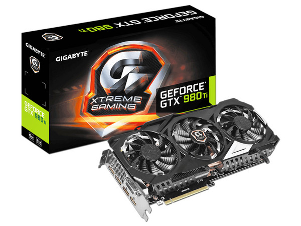 Tarjeta de Video NVIDIA Gigabyte GeForce GTX 980 Ti, 6GB GDDR5, 1xHDMI, 1xDVI-I, 3xDisplayPort, PCI Express 3.0