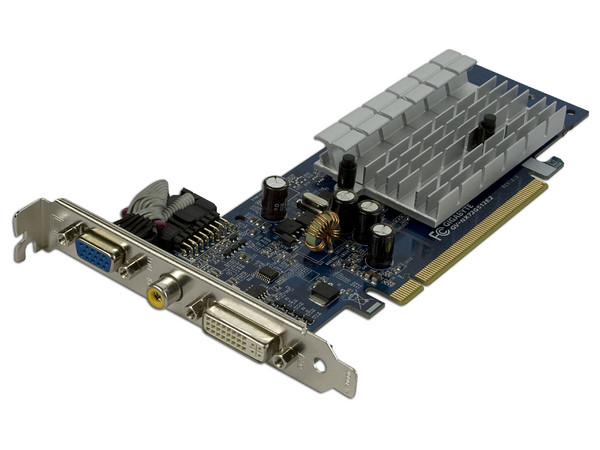 Tarjeta de Video GIGABYTE NVIDIA GeForce 7200 GS, 256MB (512MB con Turbocache) DDR2, Salida a TV, Puerto PCI Express x16